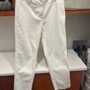 New York & Company White Trousers